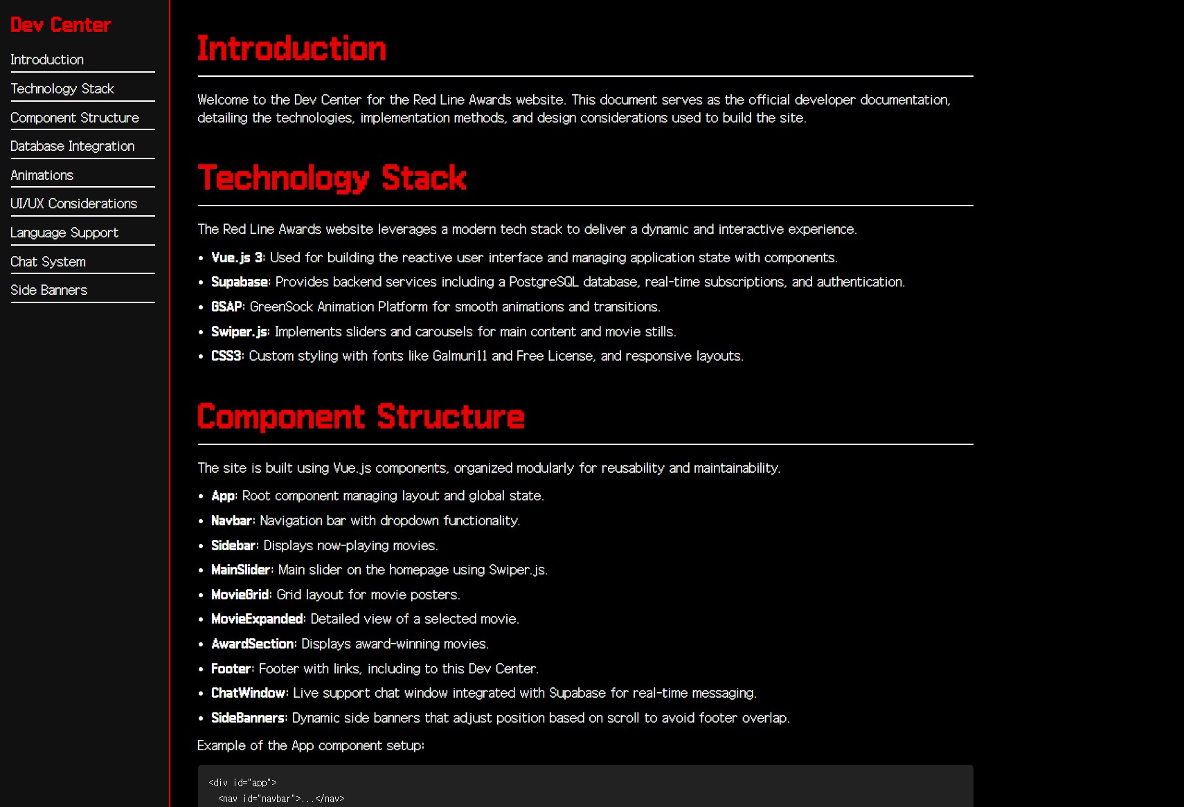 Dev Center Section Image